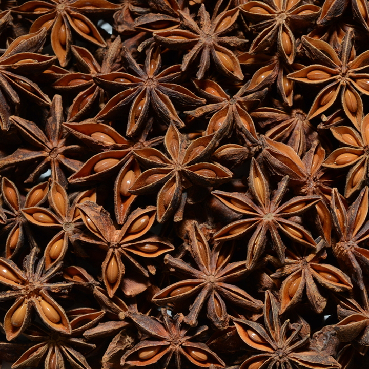 whole spices star anise
